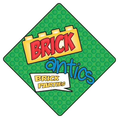 Brick antics brick building company logo
